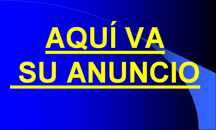 Aqui va su anuncio